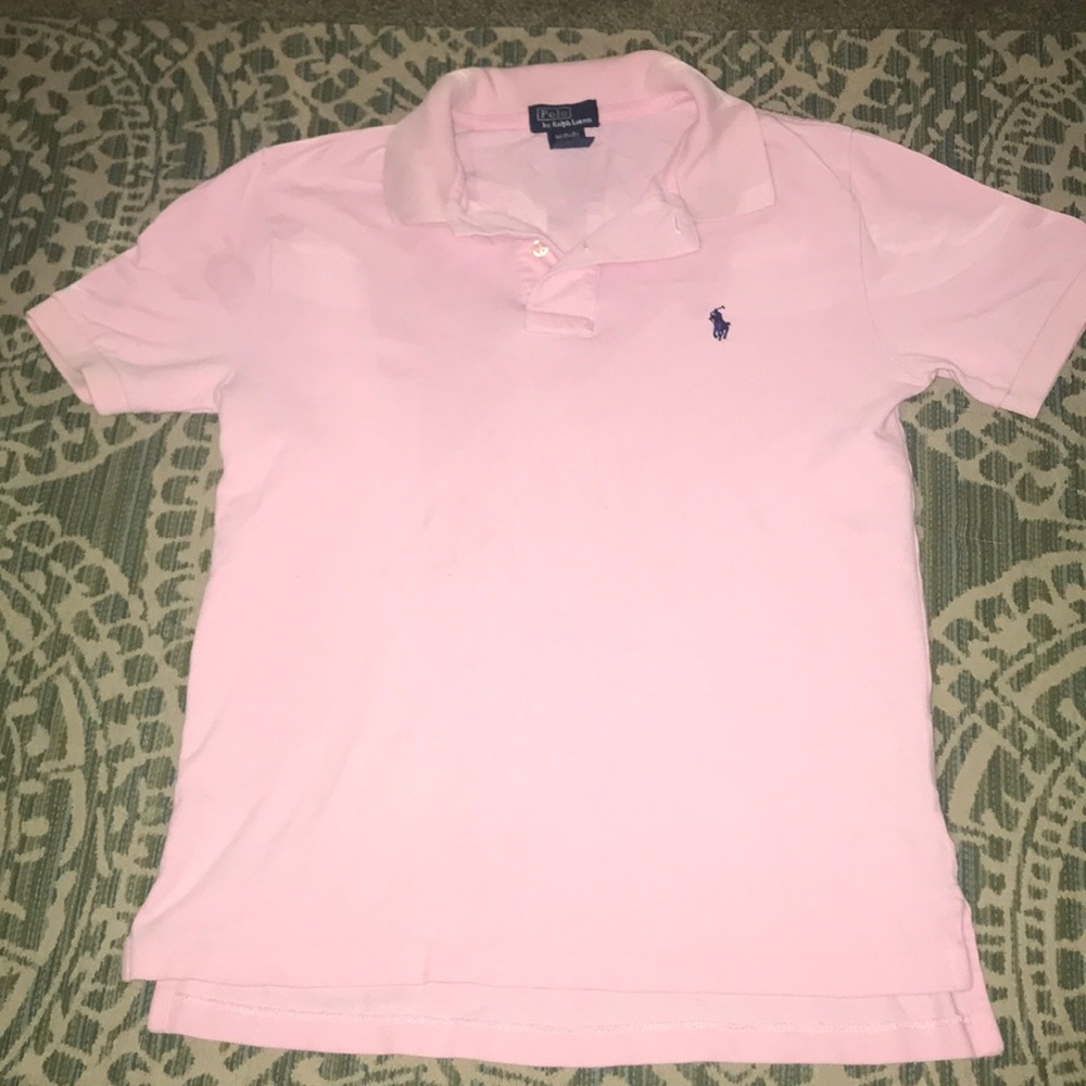 Light pink polo